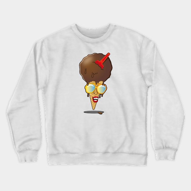 Cool Ice Cream Cone Crewneck Sweatshirt by madebystfn